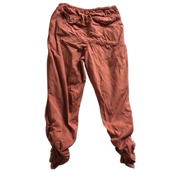 Free People drawstring cotton parachute pants sz XS coral 🪸 - Picture 5 of 9